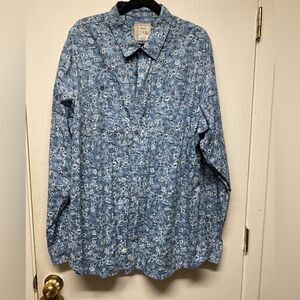 Colours by Alexander Julian Men’s Button Up Floral Shirt Size XXL